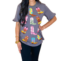 Layerz Clothing - Carrie's Boot Tee