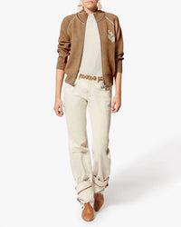 ISABEL MARANT Lanya Cardigan in camel - women's cardigan - view 4