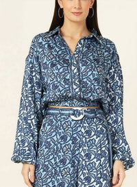Omika - Nero Button Down Blouse