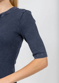 Citizens Of Humanity - Nali Short Sleeve Henley Tee
