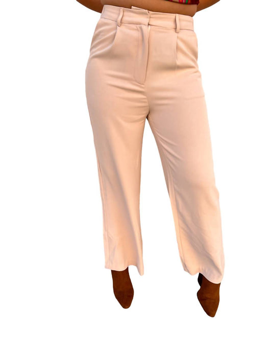 Raella Solid Point Wide Pants