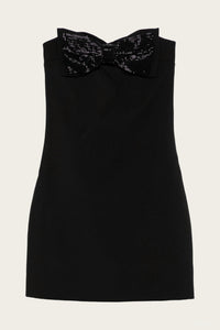 Self-Portrait - Crepe Bandeau Mini Dress