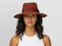 Freya - Women's Wool Velvet Bow Hat