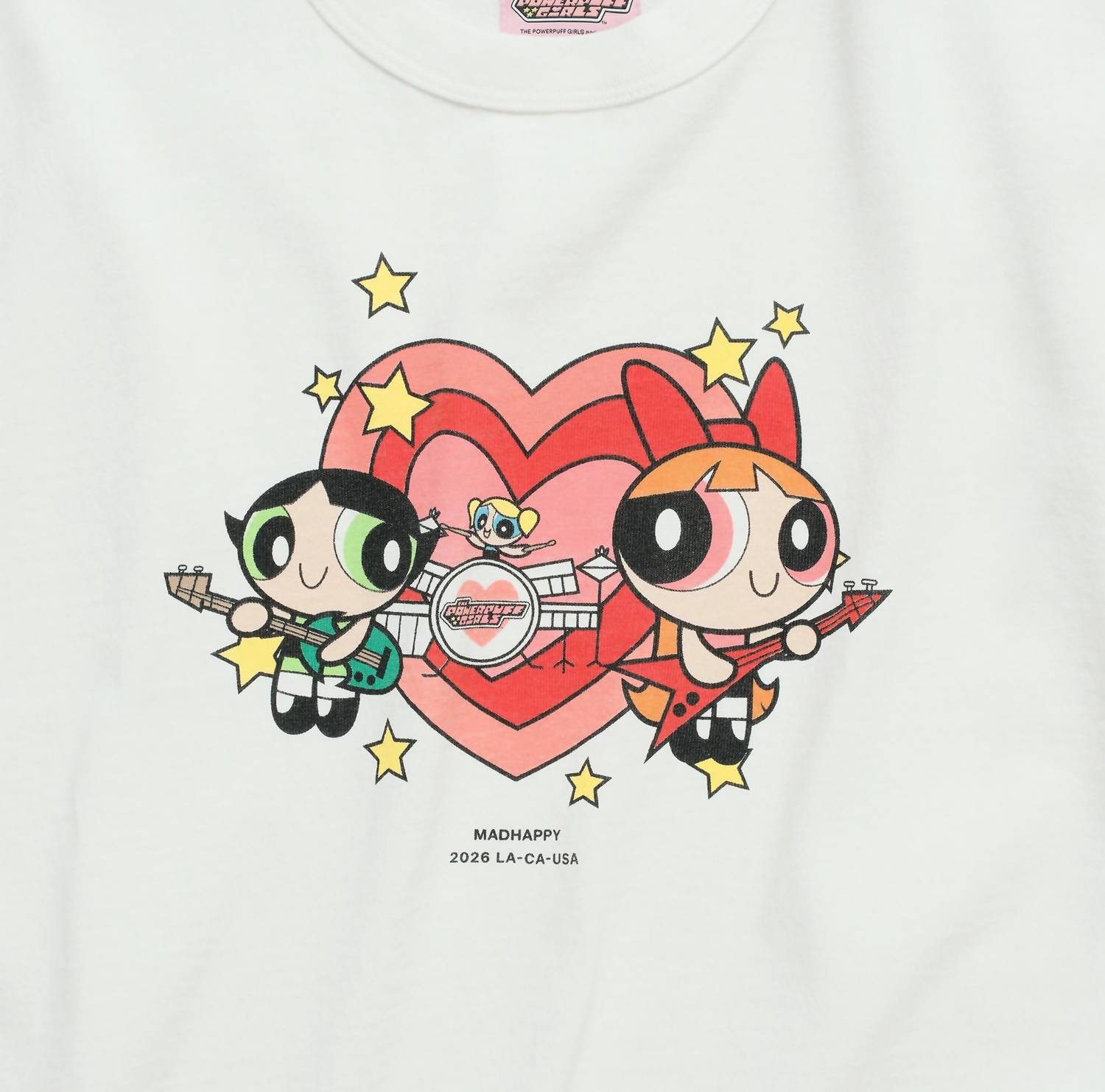 Madhappy - Women's Powerpuff Girls Band Heavyweight Tee