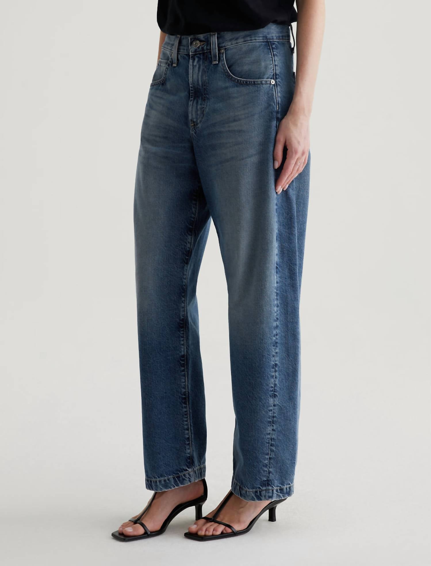 Ag Jeans - Hattie High Rise Barrel Jeans