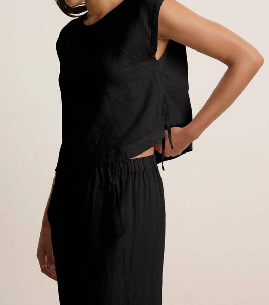 Velvet By Graham & Spencer - Tavia Linen Tank Top