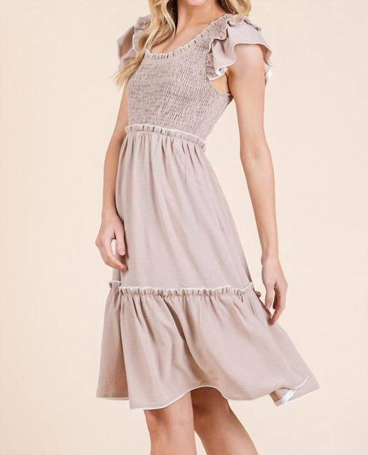 Lime N Chili - Ruffle Smock Dress