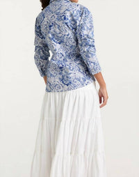Cinq A Sept - Sketchbook Floral Scrunched Canyon Jacket