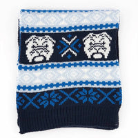 Club Room - Men's Bulldog Hat And Scarf Set