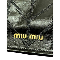 Miu Miu - Women's Vitello Shine Patch Leather Satchel Bag