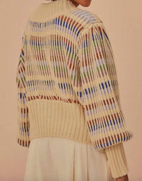 Farm Rio - Bold Stitch Knit Cardigan