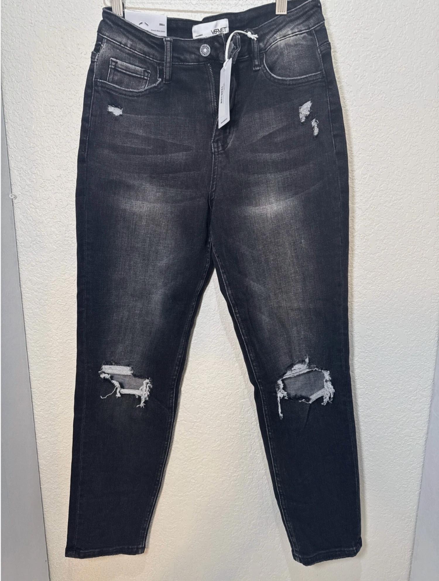 Vervet By Flying Monkey - Women's Erika Stretch Mom Jean