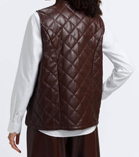 Foxcroft - Billie Leather Vest
