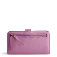 Vera Bradley Women's Tab Wallet in smoky grape - women's bag - detail view