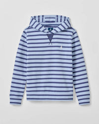 JOHNNIE-O Boy's Gilley Jr Striped Pullover Hoodie in kona - kids' shirt