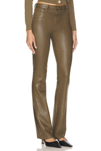 L'Agence - Ruth Straight Raw Hem Jeans