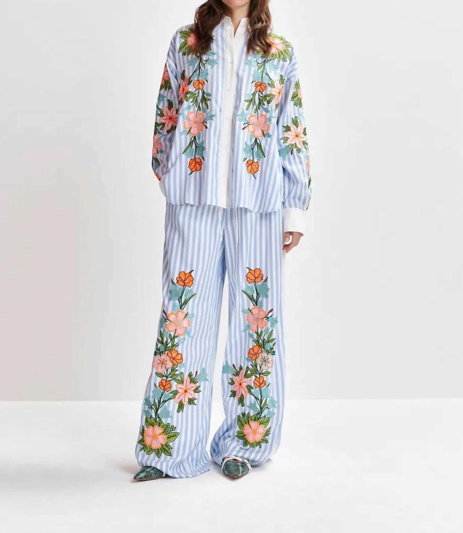 Essentiel Antwerp - Hotswolds Embroidered Shirt
