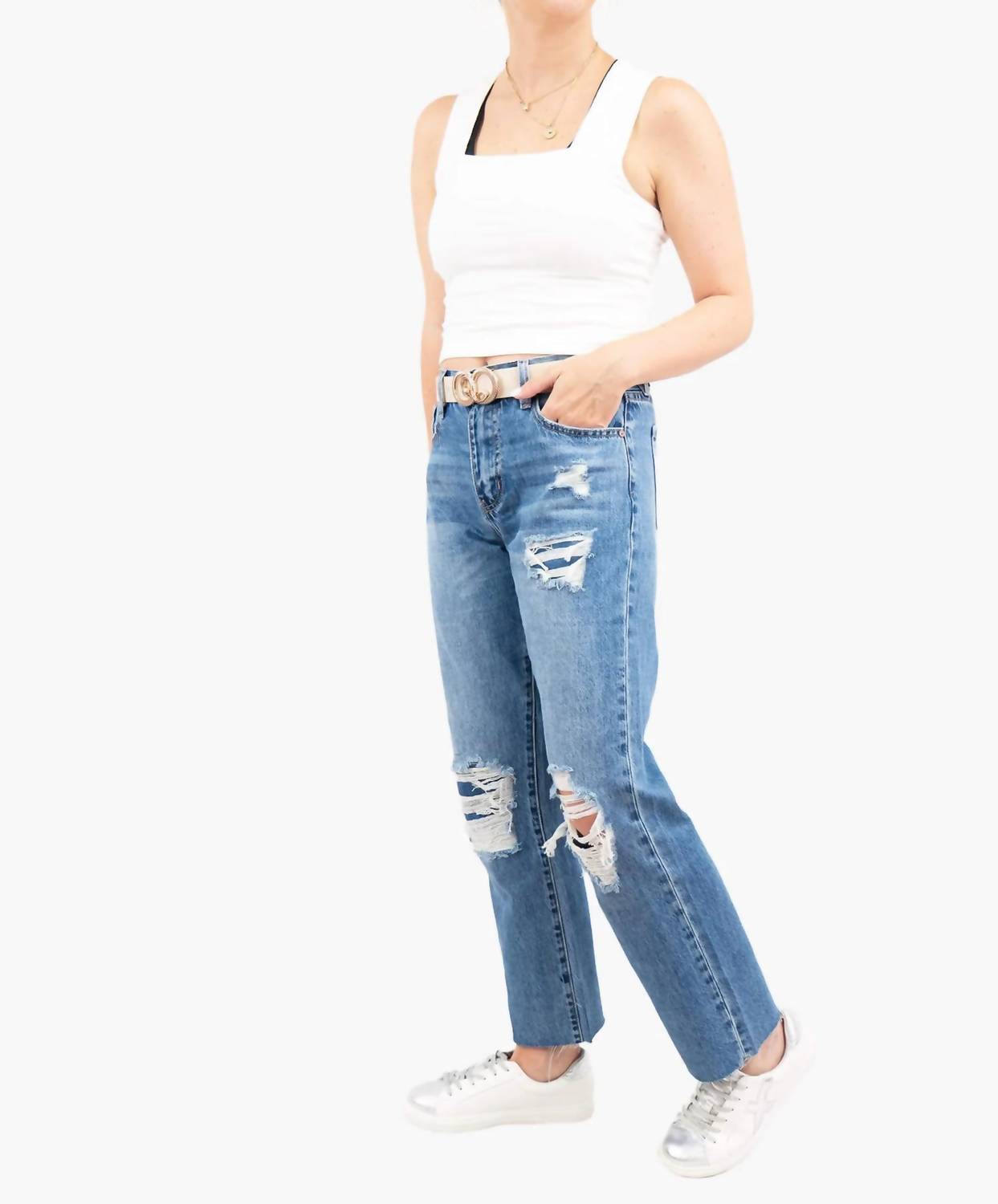 Kancan - Women's Ultra High Rise Jeans
