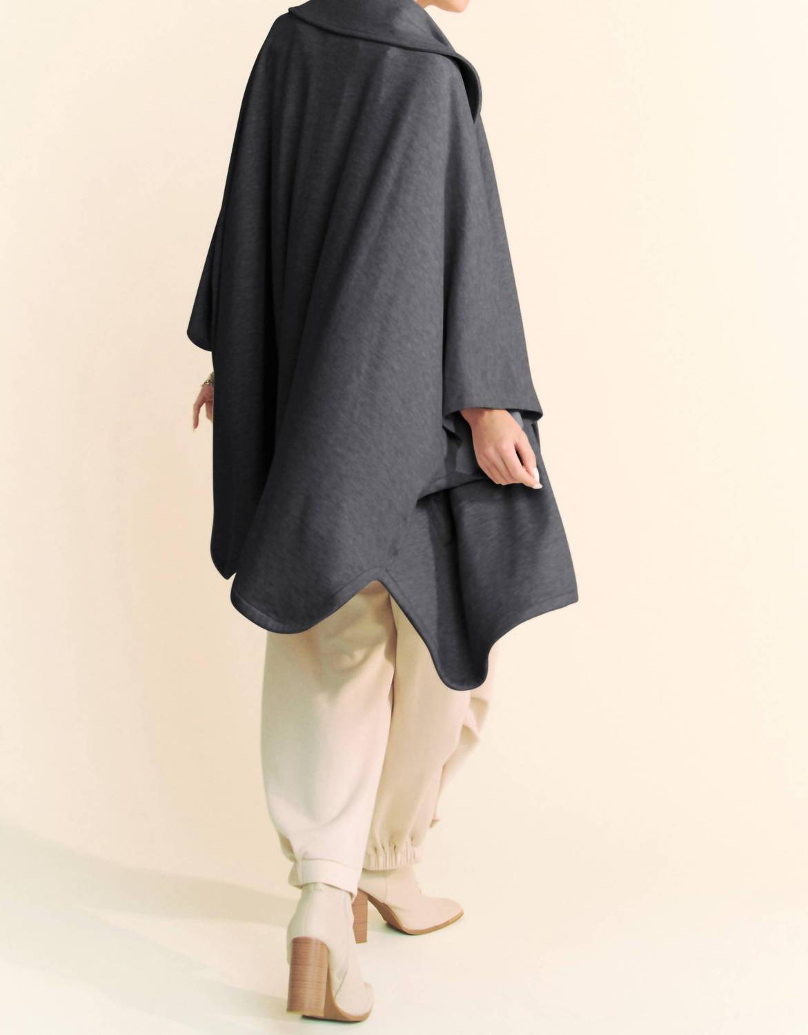 Davi & Dani - Heavy Knit Loose Jacket Cardigan - Plus