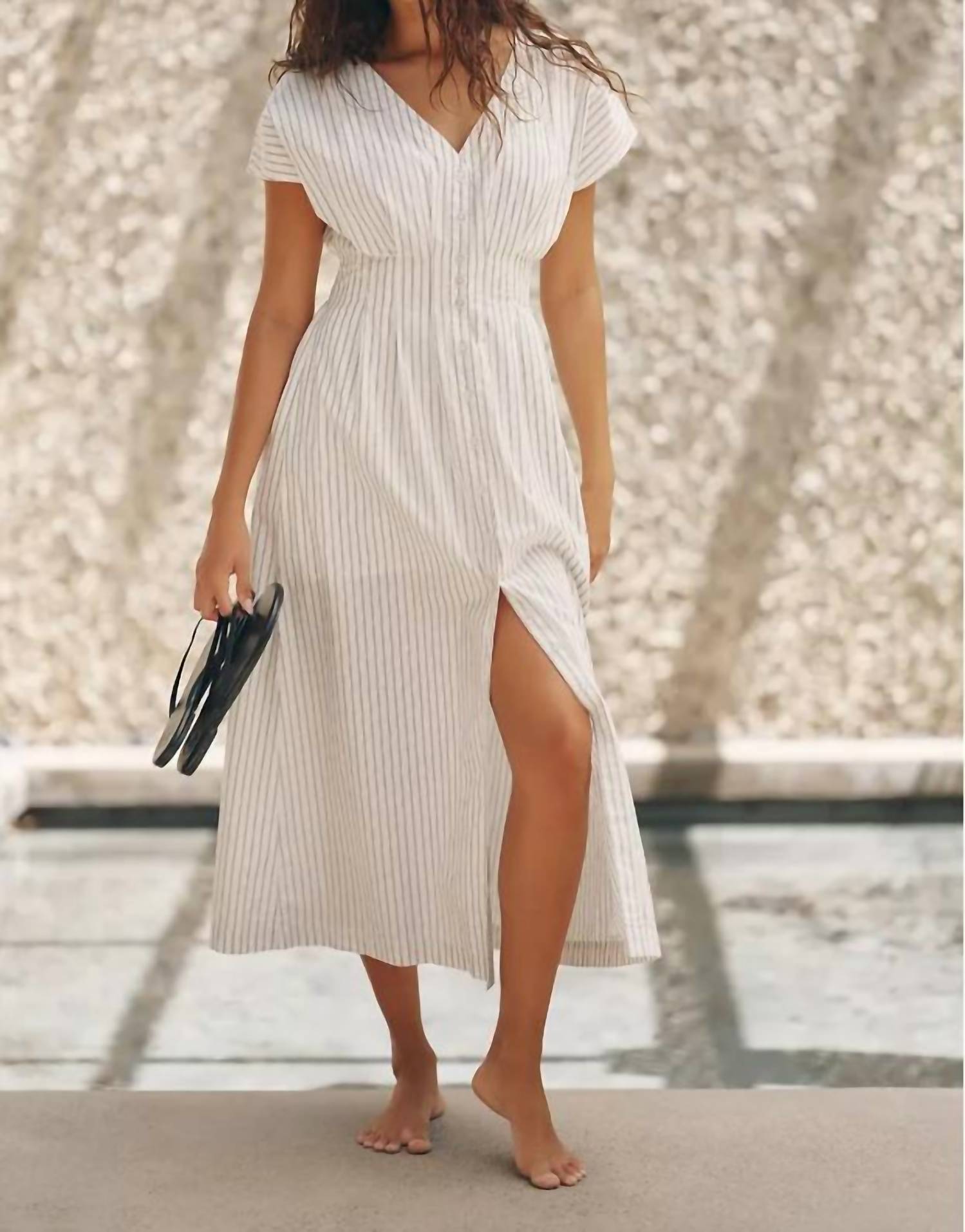 Z Supply - Women's Sanna Striped Midi Dress
