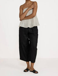 Laude The Label - Strapless Pleated Top