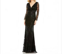 Mac Duggal - Embellished Lace Mermaid Gown