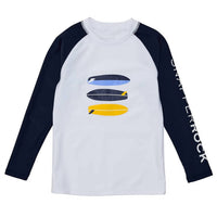 Snapper Rock - Boys Wave Break Long Sleeve Rash Top