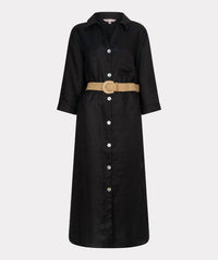 Esqualo - Belt Linen Dress