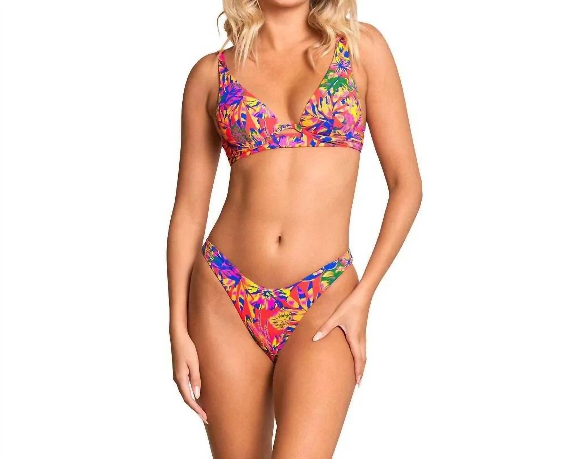 Maaji - Women’s Amazonas Brilliance High-leg Bikini Bottom