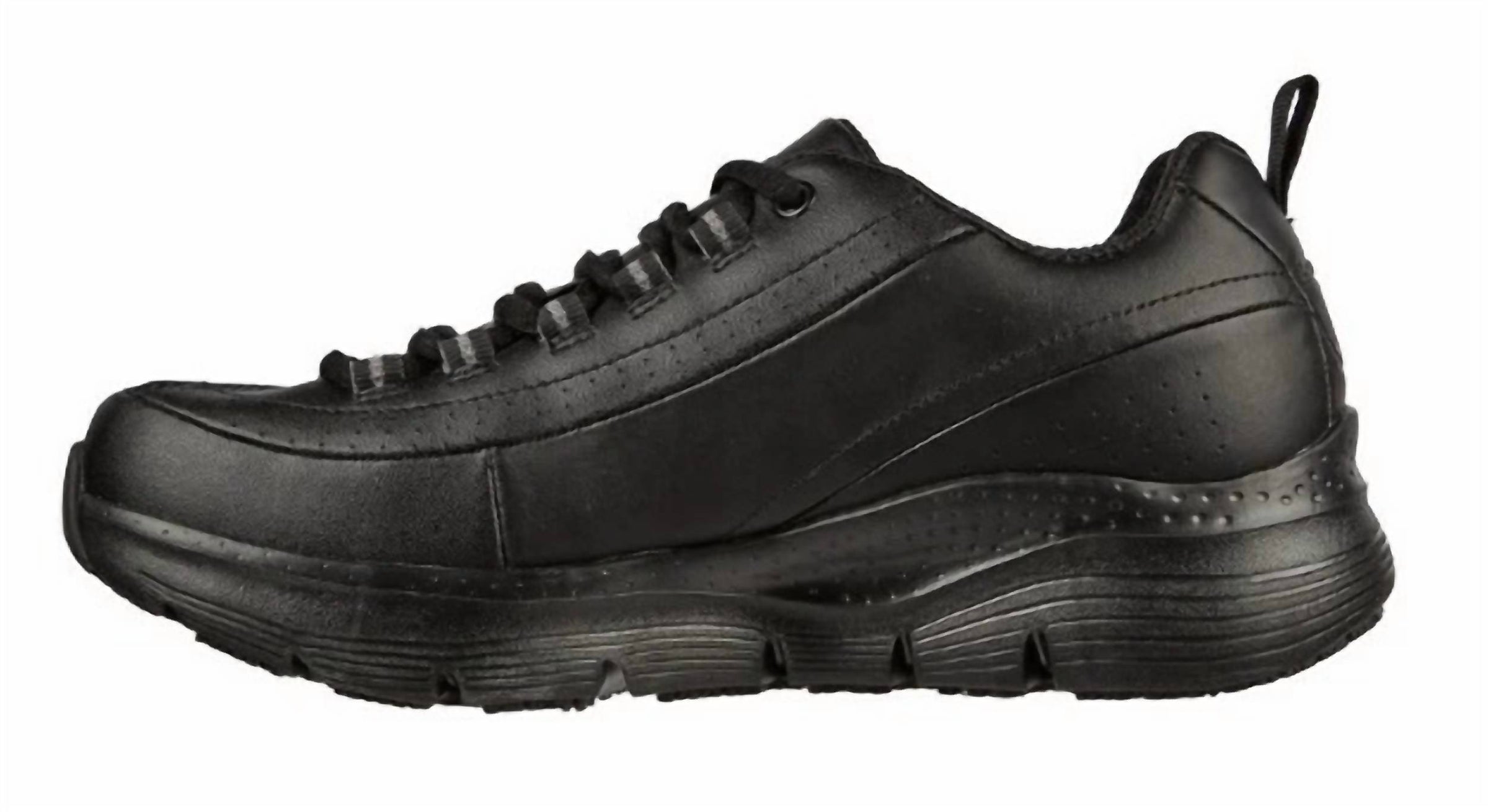 Skechers Women's Arch Fit Trickle Sr Sneakers in black - women's sneaker - view 4