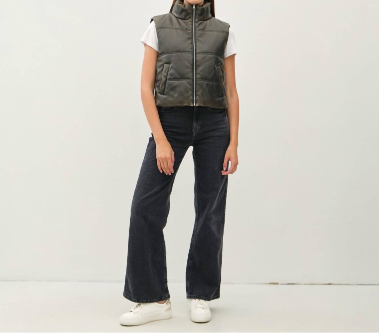 Be Cool - Sofie Faux Leather Vest