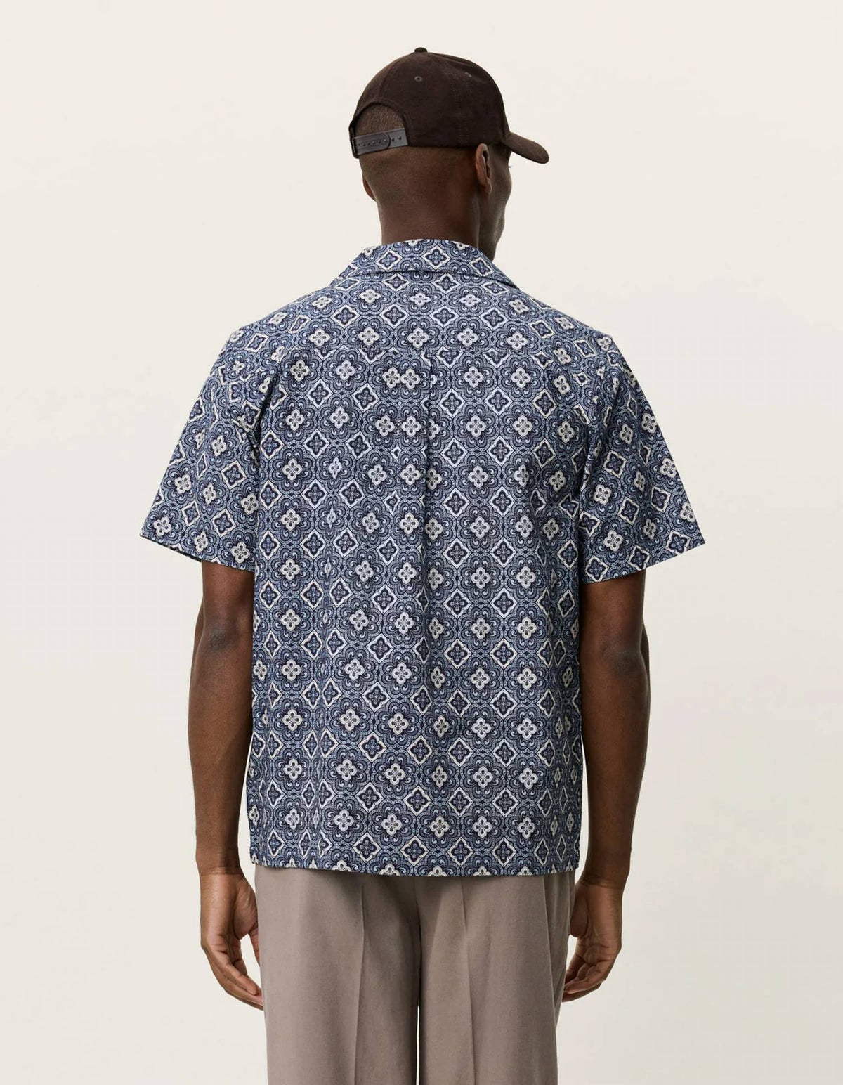 Les Deux - Lukas Arabesque Aop Short Sleeve Shirt