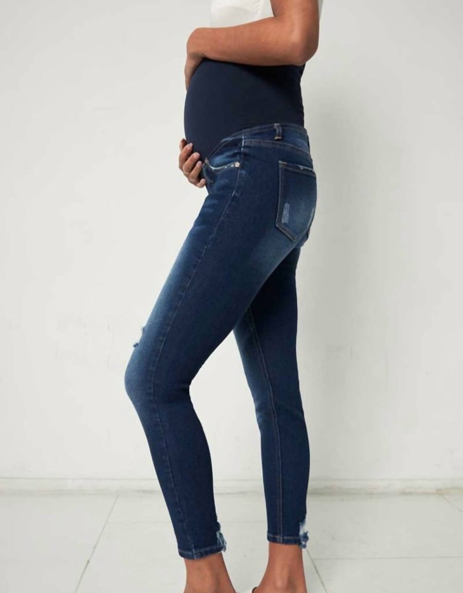 Kancan - Dawson Full Band Maternity Skinny Jeans