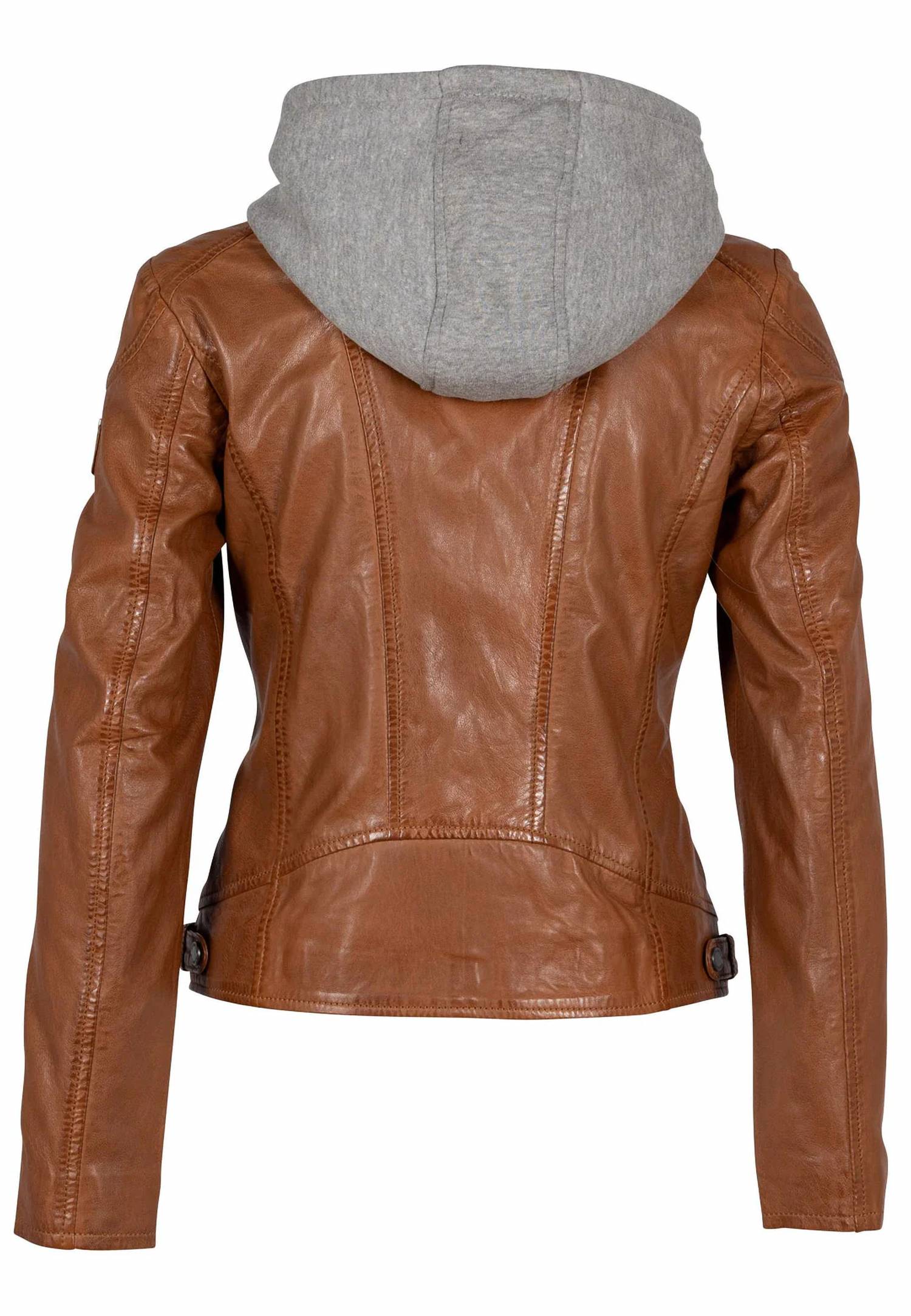 Mauritius - Women's Allice Rf Leather Jacket