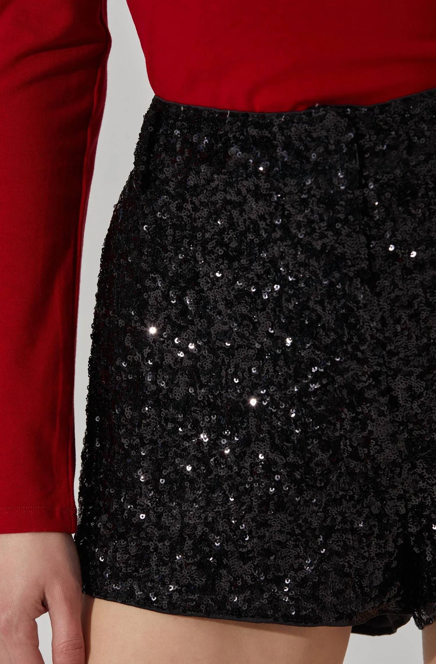 Astr - Everette Sequin Shorts