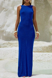 Aura - Aviva Backless Maxi Dress