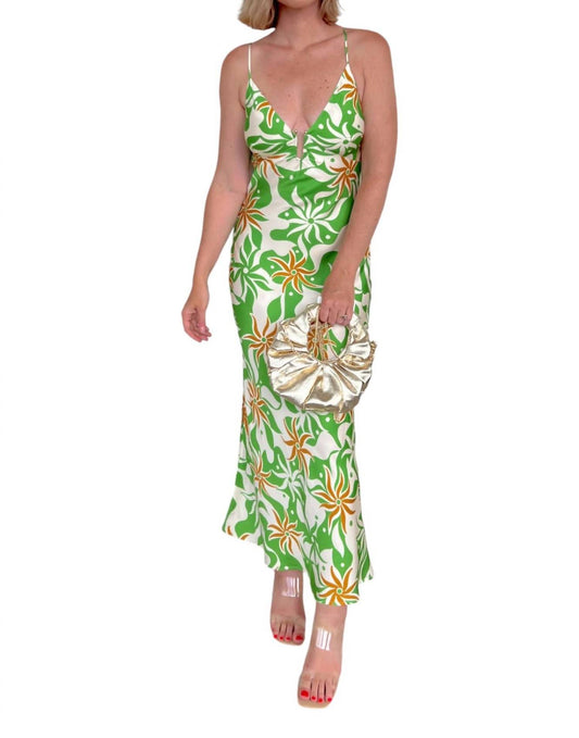 Astr - Lysandra Printed Maxi Dress