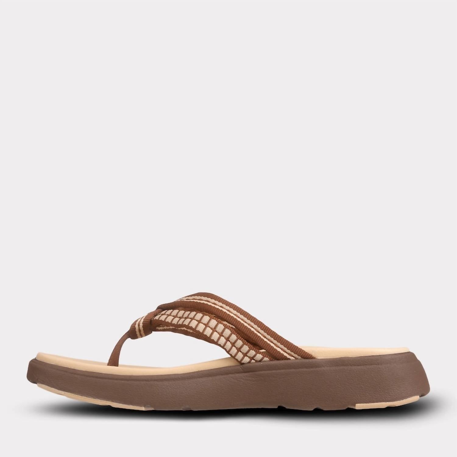 Mykos Women's Nami Thong Sandal in chocolate - women's sandal - view 4