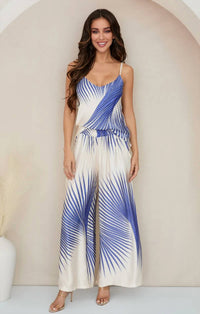 Mint Exclusives - Sunburst Print Pants With Pocket