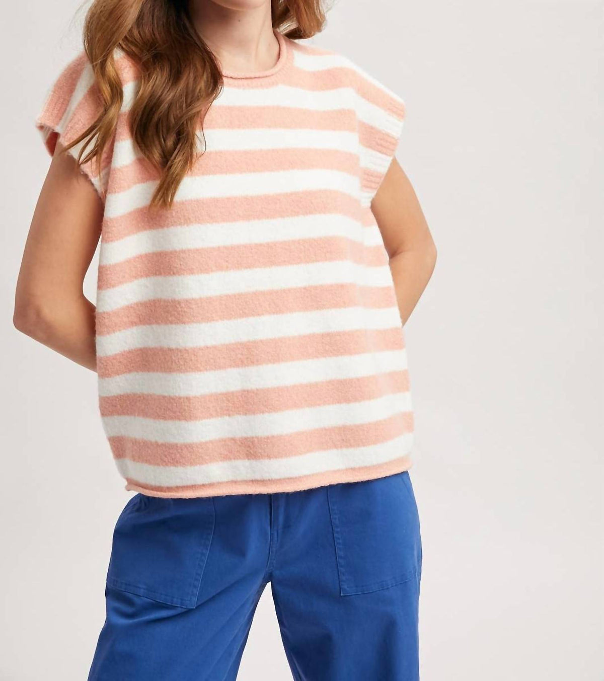 Wishlist - Stripe Sleeveless Sweater