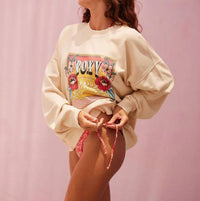 Roxy - Lineup Oversized Crew Neck Sweatshirt