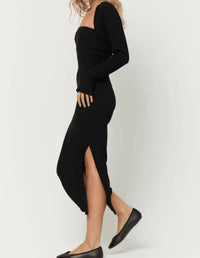 Project Social T - Allora Strapless Rib Dress