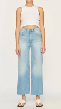 DL1961 - Women's Hepburn Wide Leg Jeans in blue 1 - women's jeans