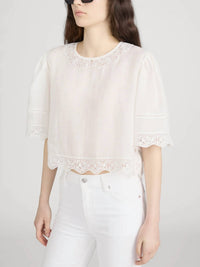 Frame - The Embroidered Top