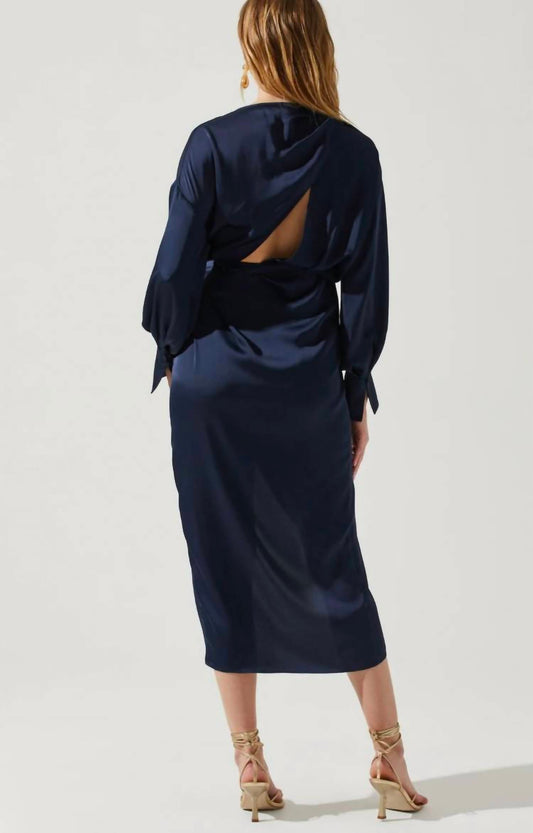 Astr - Sadyra Drop Shoulder Wrap Dress