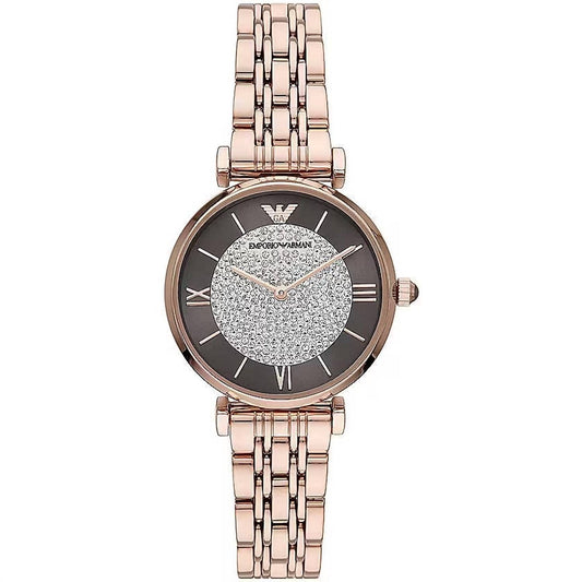 Emporio Armani - Women's Bronze Steel Quartz Watch