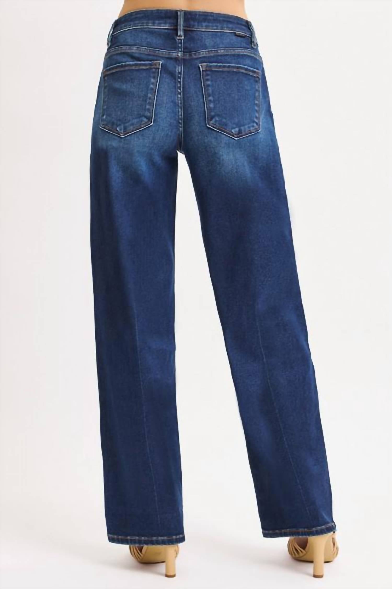 Risen - Mid Rise Baggy Jeans
