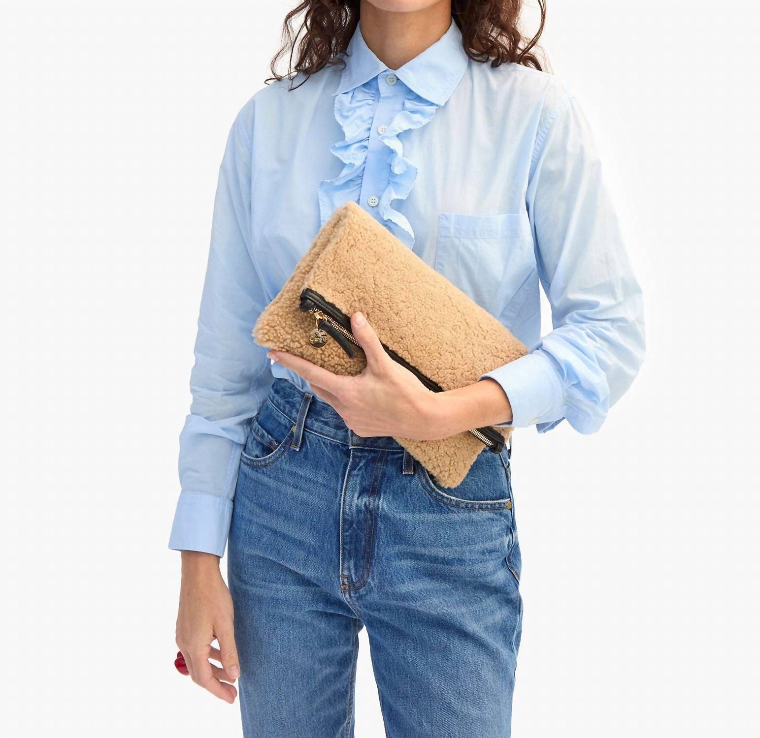 Clare V. - Women's Foldover Clutch With Tabs