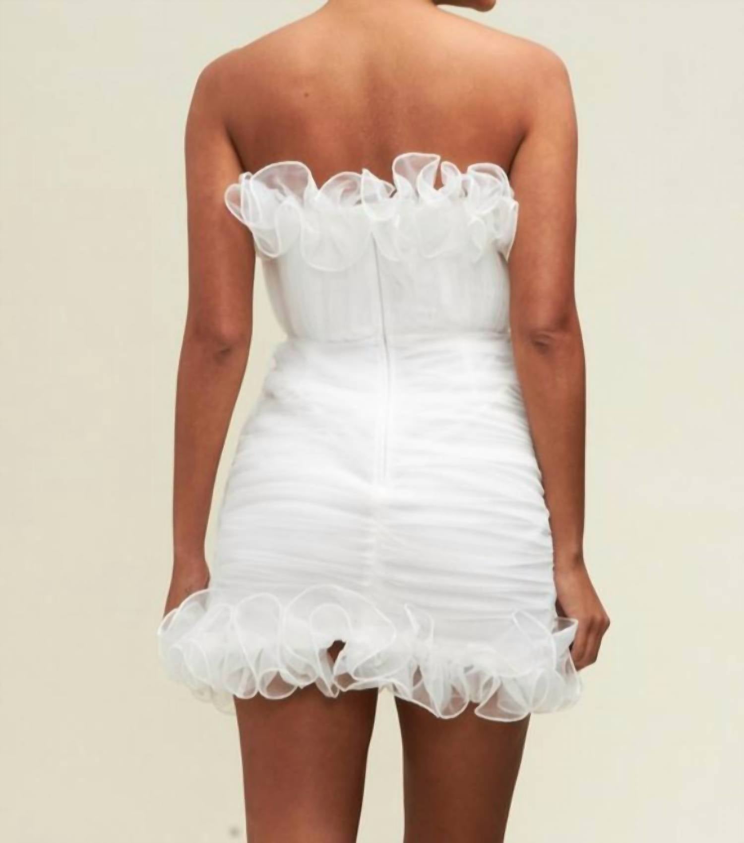 Strapless Mini Dress