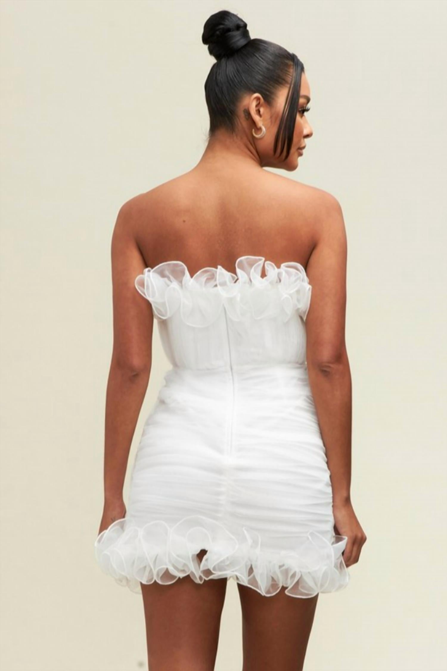 Strapless Mini Dress